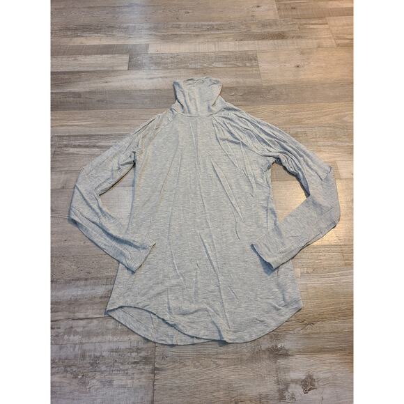 Old navy xs women's grey basic fitted turtle neck - Picture 2 of 7